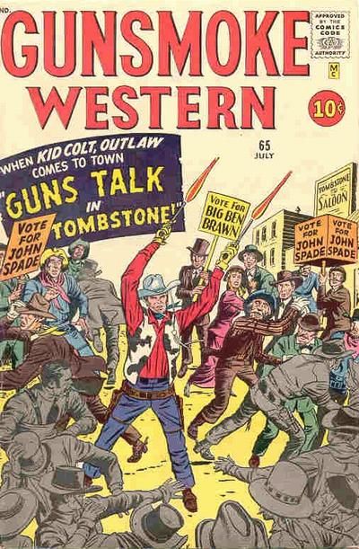 Gunsmoke Western #65 Comic