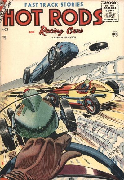 Hot Rods and Racing Cars #28 Comic