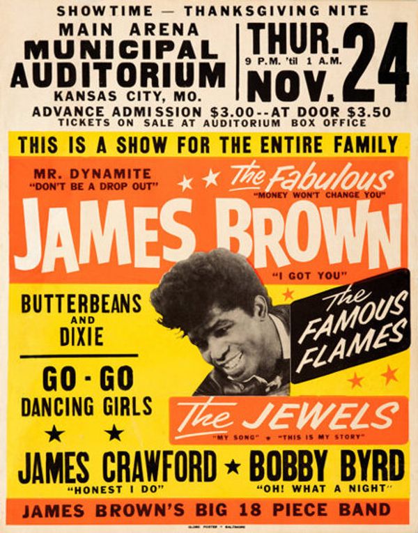 James Brown Municipal Auditorium 1966