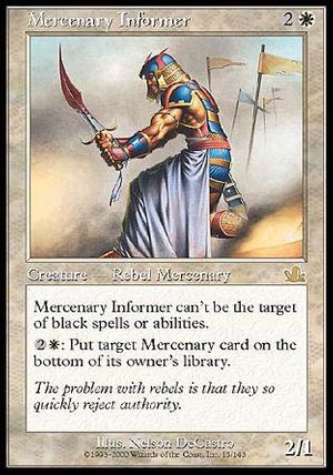 Mercenary Informer (Prophecy)