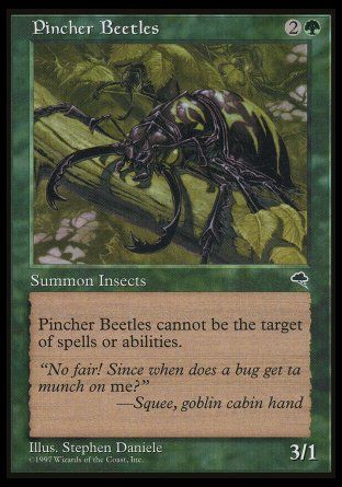 Pincher Beetles (Tempest) Trading Card