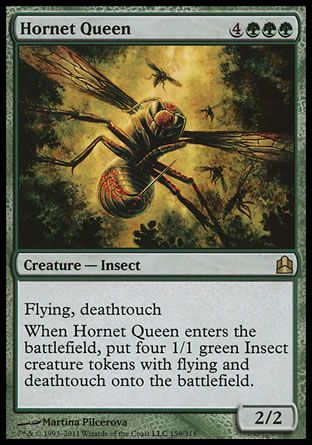 Hornet Queen (MTG Commander) Trading Card