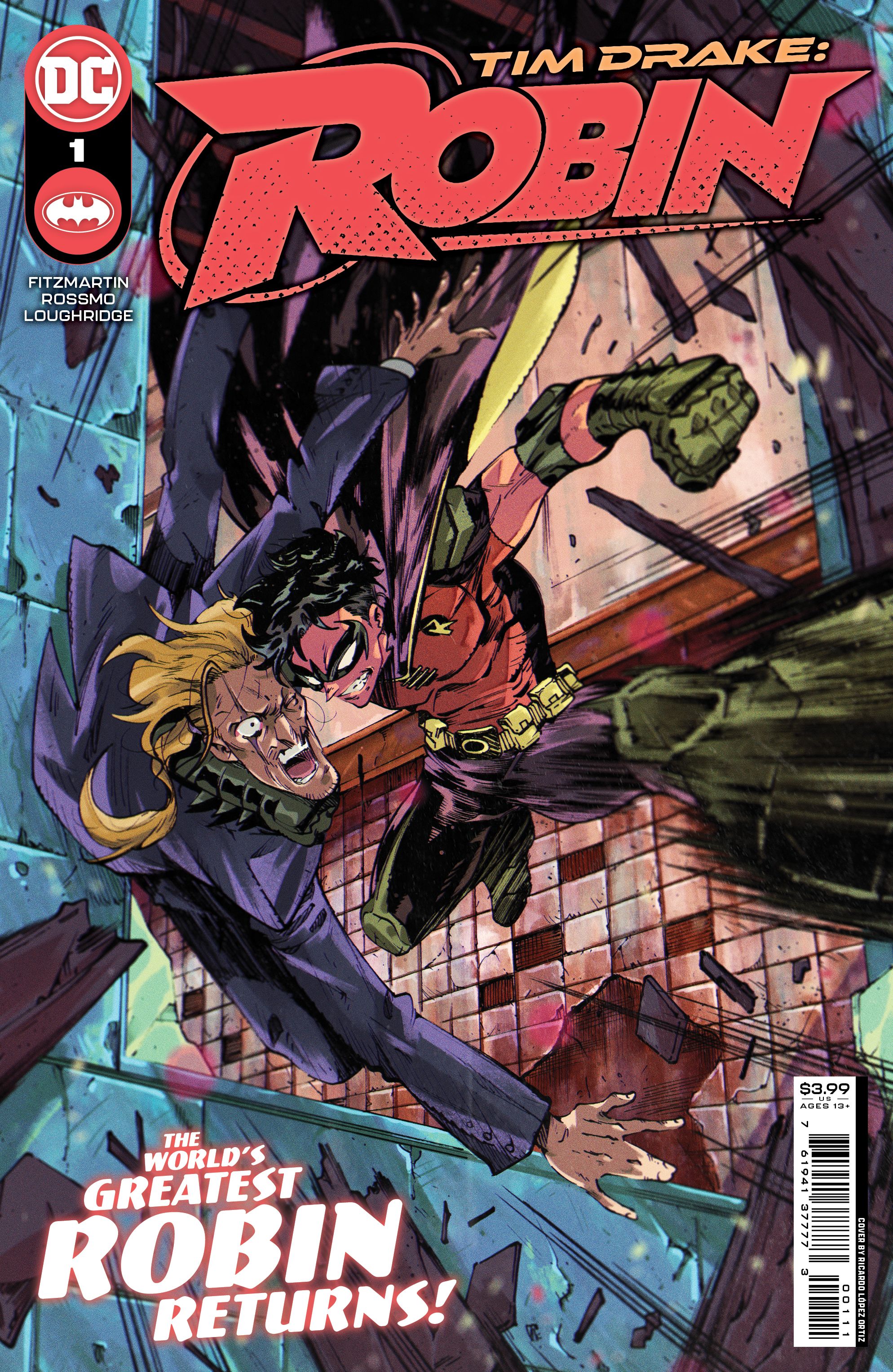 Tim Drake: Robin #1 Comic