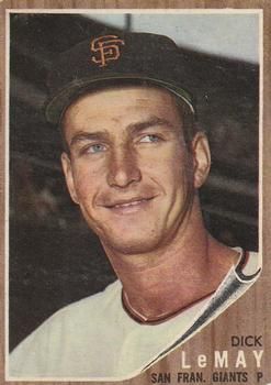 Dick LeMay 1962 Topps #71 Sports Card