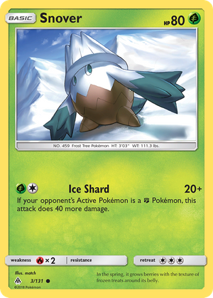 Snover (3/131) - Forbidden Light