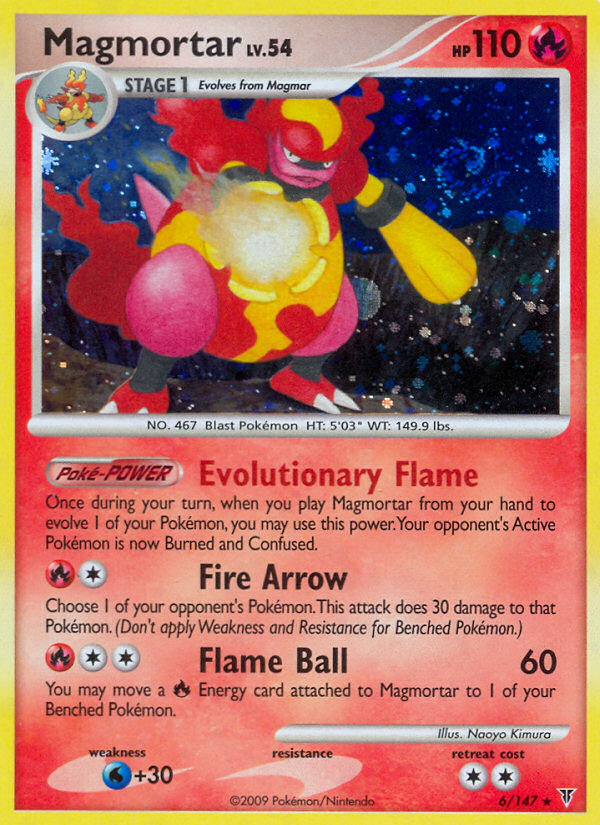 Magmortar (6/147) - Supreme Victors Pokémon Card