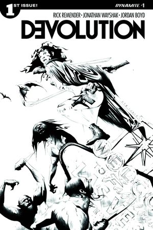 Devolution #1 (Cover B 10 Copy Lee B&amp;w Cover)