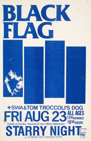 MXP-241.1 Black Flag Starry Night 1985