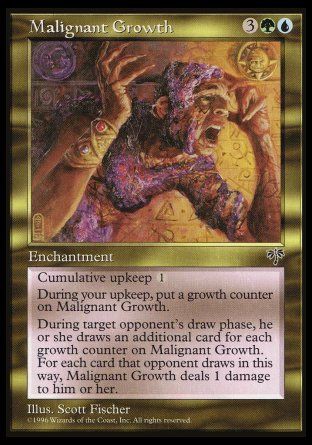 Malignant Growth (Mirage) Trading Card