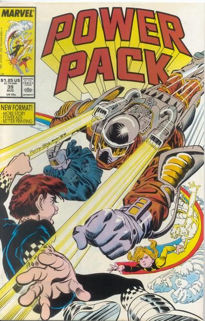 Power Pack #39 Comic