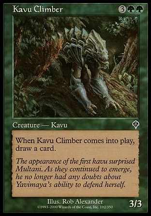 Kavu Climber (Invasion) Trading Card