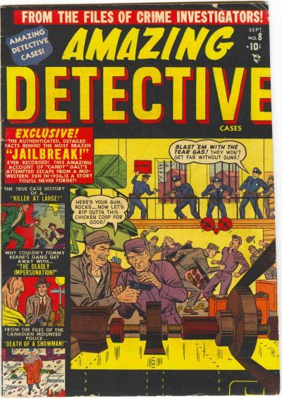 Amazing Detective Cases #8 Comic