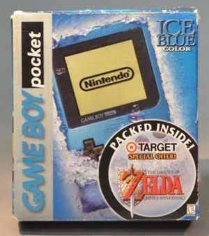 Game Boy Pocket [Ice Blue] [Zelda Bundle]