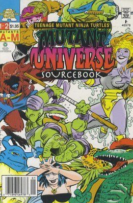 TMNT: Mutant Universe Sourcebook Comic