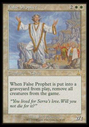 False Prophet (Urza's Destiny) Trading Card