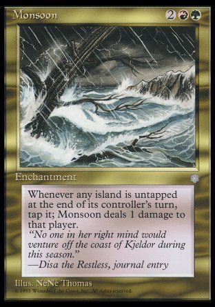 Monsoon (Ice Age) Trading Card