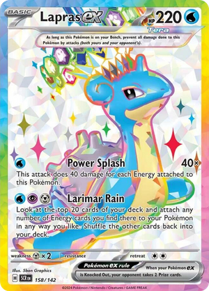 Lapras ex (158/142) - Stellar Crown