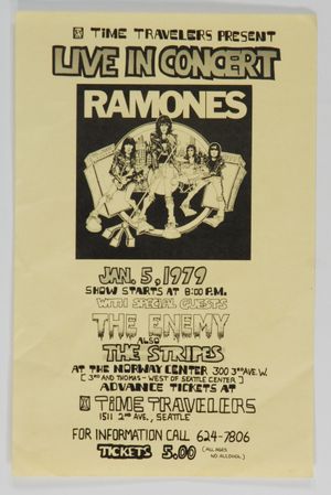 The Ramones Norway Center 1979