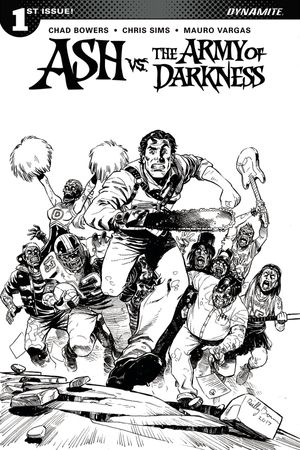 Ash vs The Army of Darkness #1 (Cover F 20 Copy Brown B&w Cover)