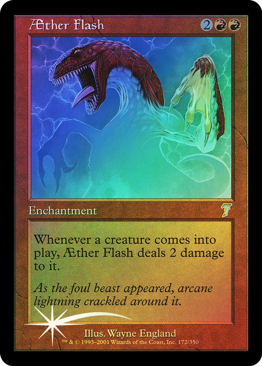 Aether Flash (7th Edition - Foil) Trading Card