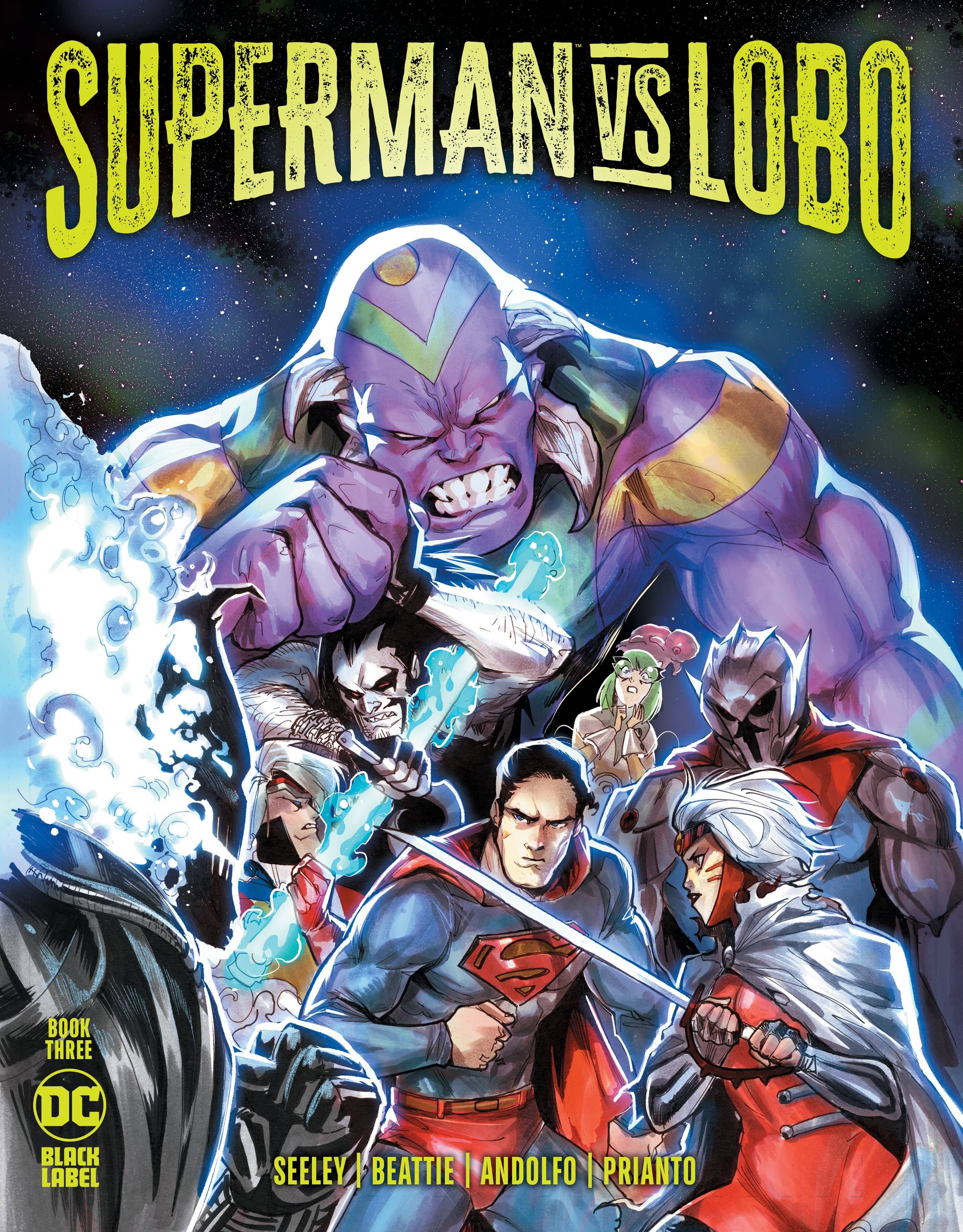 Superman Vs. Lobo #3 Comic