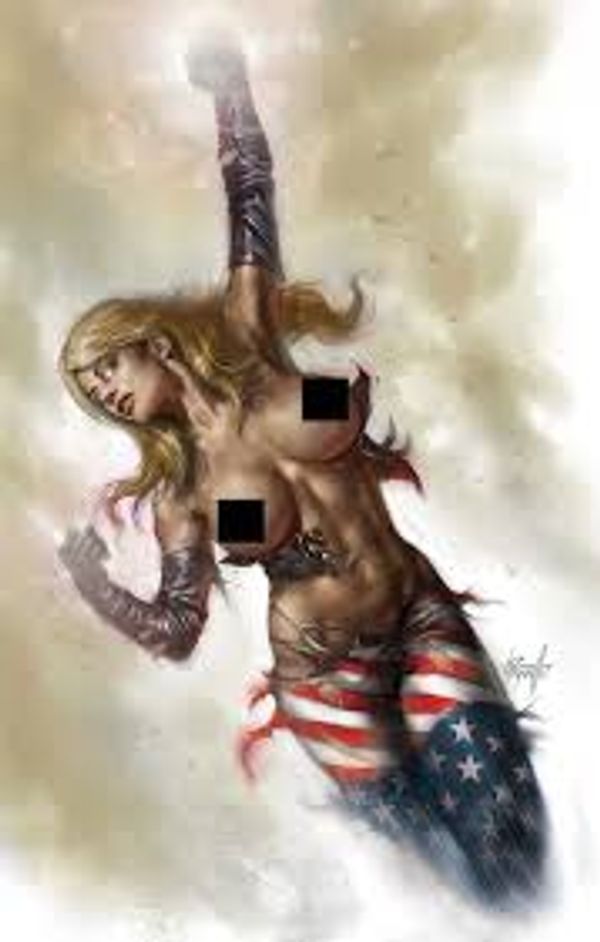 Patriotika #2 (Lucio Parrillo Virgin Nude Variant)