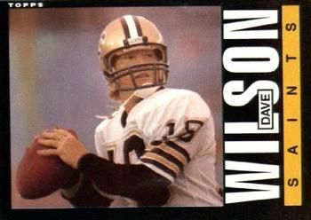 Dave Wilson 1985 Topps #108 Sports Card