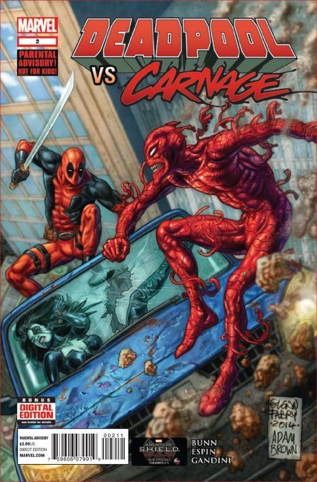 Deadpool Vs Carnage #2 Comic