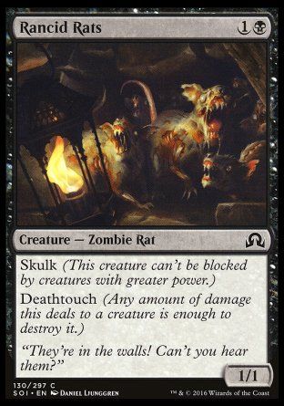 Rancid Rats (Shadows over Innistrad) Trading Card