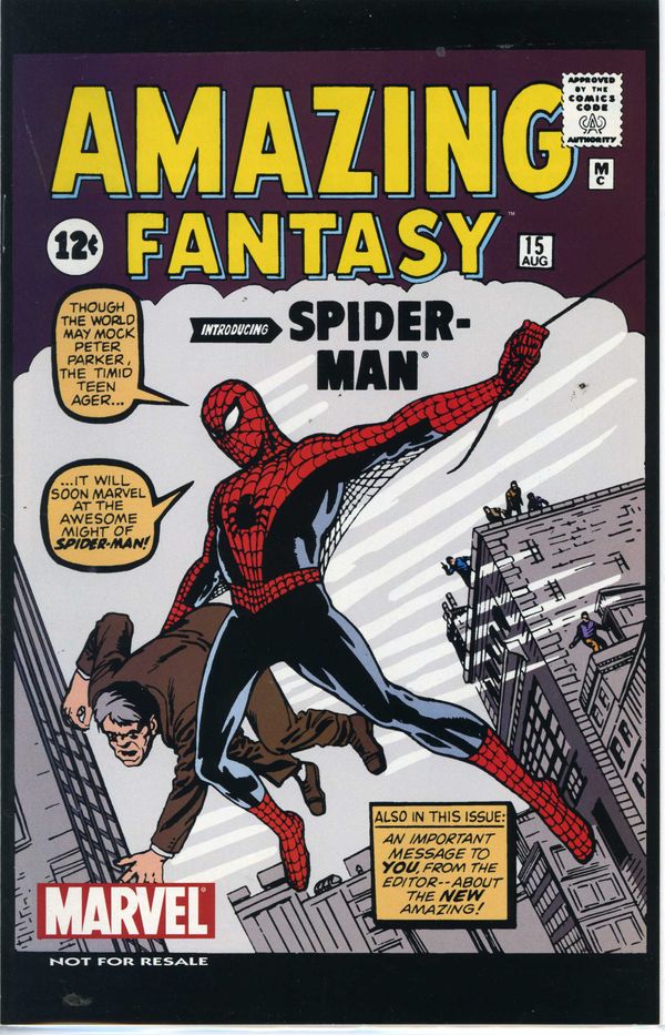 Amazing Fantasy #15 (Limited Edition Spider-Man DVD Edition)