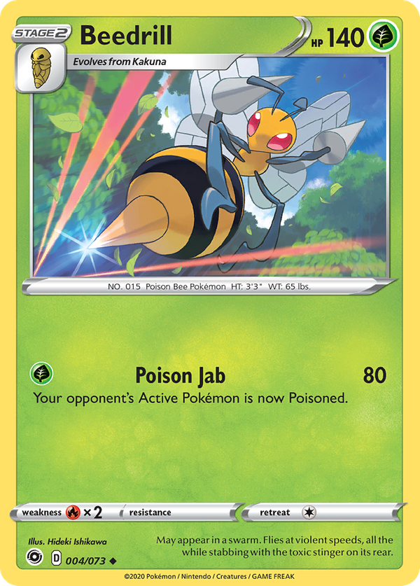 Beedrill (4/73) - Champion's Path