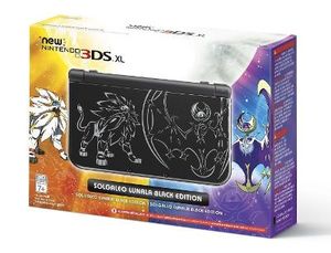 Nintendo 3DS XL [Solgaleo Lunala Black Edition]