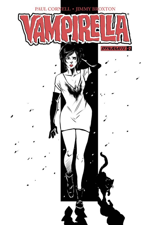 Vampirella #2 (Emma Vieceli Black & White Variant)