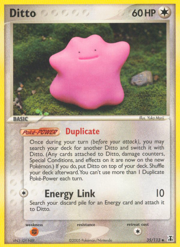 Ditto (35/113) - Delta Species Pokémon Card