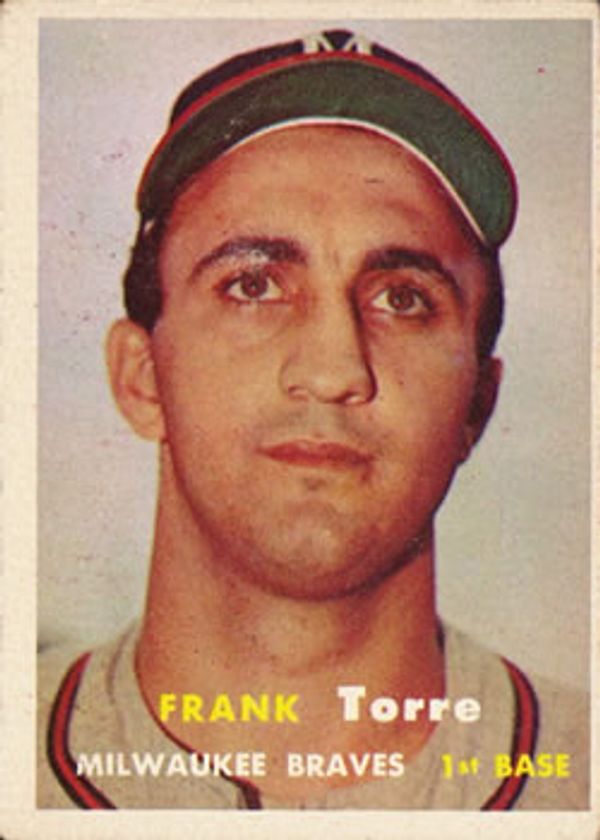 Frank Torre 1957 Topps #37