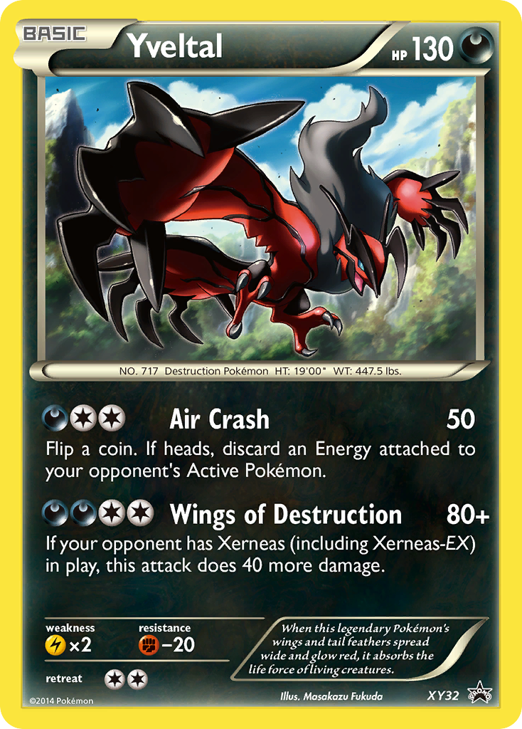 Yveltal (XY32) - XY Black Star Promos Pokémon Card