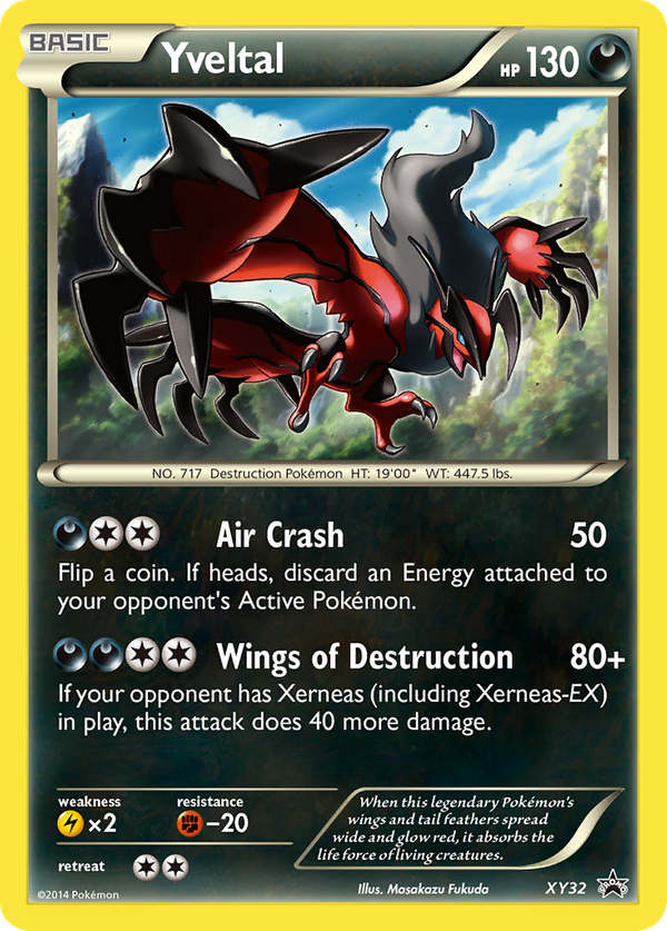 Yveltal (XY32) - XY Black Star Promos