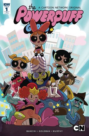 Powerpuff Girls Time Tie #1 (10 Copy Cover)