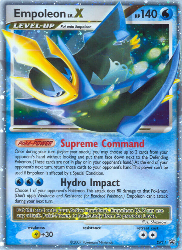 Empoleon LV.X (DP11) - DP Black Star Promos Pokémon Card