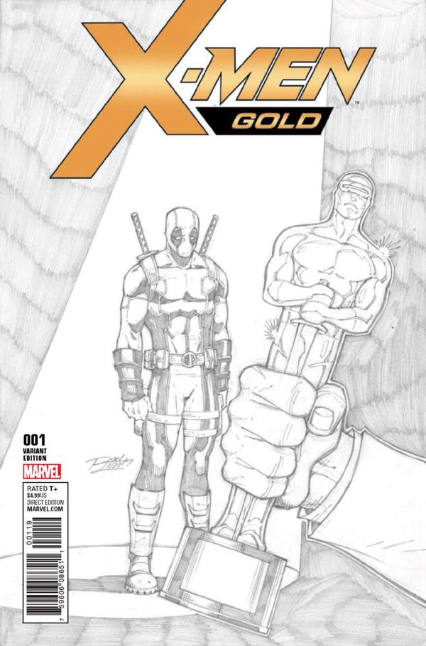 X-Men Gold #1 (Party Sketch Variant)