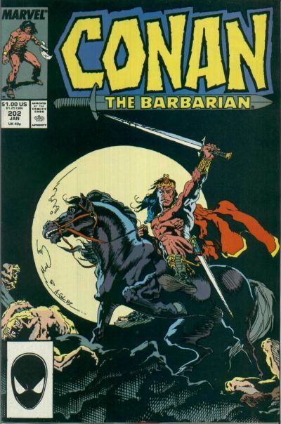 Conan the Barbarian #202 Comic