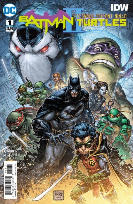 Batman/Teenage Mutant Ninja Turtles II #1 Comic