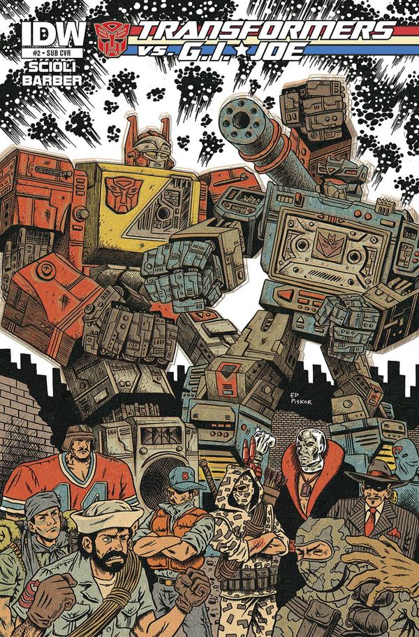Transformers Vs G.I. Joe #2 (Subscription Var)