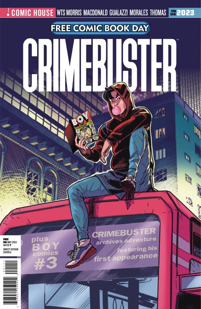 Free Comic Book Day 2023: Crimebuster Comic