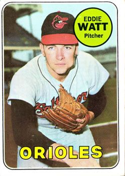 Eddie Watt 1969 Topps #652 Sports Card