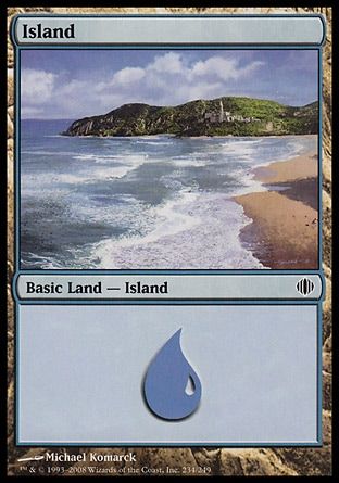 Island (Shards of Alara) Trading Card