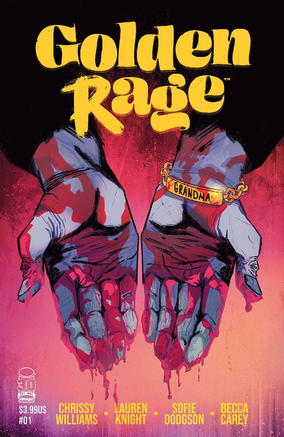 Golden Rage #1 Comic