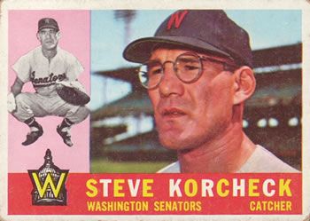 Steve Korcheck 1960 Topps #56 Sports Card