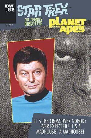 Star Trek/Planet of the Apes: The Primate Directive #3 (10 Copy Cover)
