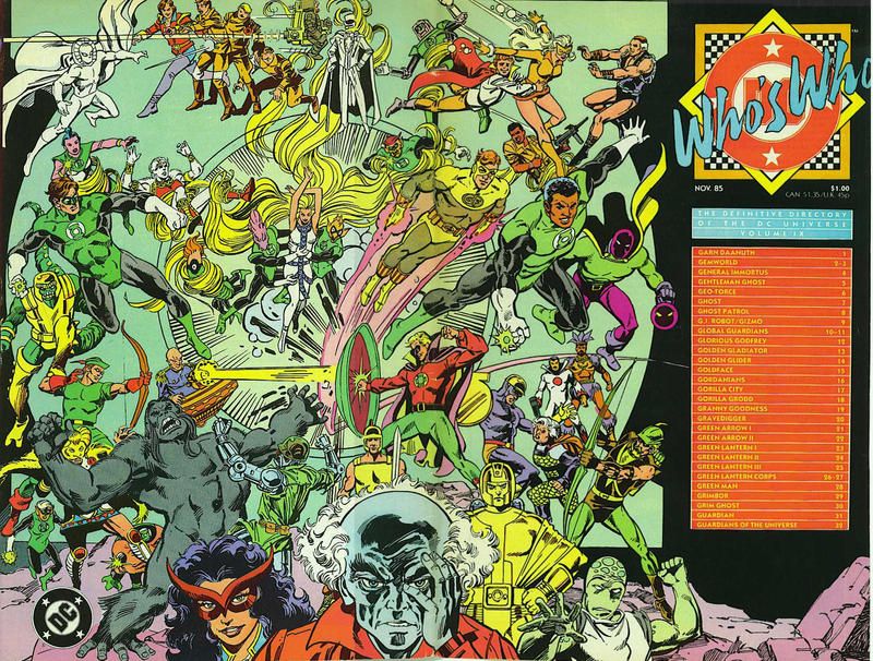 Who's Who: The Definitive Directory of the DC Universe #9 Comic